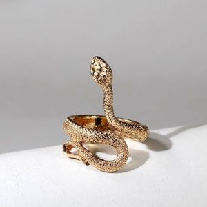 Snake design ring